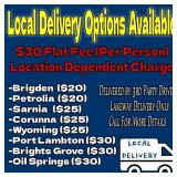 Local Delivery Options Available