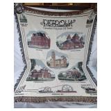 Petrolia Woven Throw - 52"Wx70"L