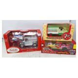 1/43 & 1/25 True Value Chrome & regular Model T,