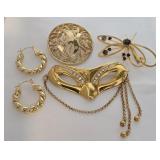 Triad, Monet, & Michelle Lynn Brooches & Hoop