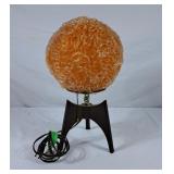 MCM Orange Spaghetti Lamp - Tested & Working