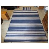 Matching area rug 94ï¿½"W 116"L and sink front mat
