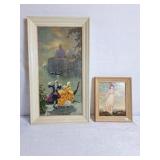 "Pinkie" Thomas Lawrence framed lithograph and