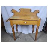 Vintage solid wood dressing table
