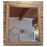 Large elegant wall mirror