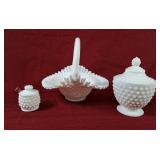 Lovely Vintage Fenton Hobnail Pieces