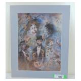 Paul Murray How Many Clowns Print 16' l x 20' h