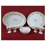 Pretty Floral Limoges China- Serving Platter &