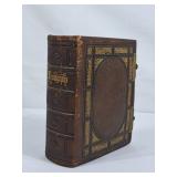 Beautiful Antique Photograph Album - Brass