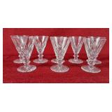 Waterford Crystal Cordial Glasses - 8pcs,