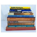 Collection of Art Books Hard & Soft Cover -