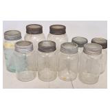 Vintage Crown Canning Jars & Vintage Iron
