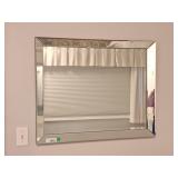 Lovely modern wall hanging mirror