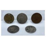 Unknown date British 3 pence Coin