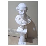 Caproni & Bro Boston Plastic ARTS Plaster Bust of