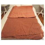 2 wool blankets. Kenwood 62' x 76' & 81' x 74'