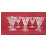 Waterford Crystal Wine Glasses - 8pcs Two Pieces