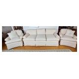 3 piece living room set! Couch & 2 chairs.