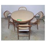 Cooey Copper Colored Folding Metal Circular Card