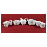 Vintage Hall's Kitchenware & Circa Porcelain Mugs