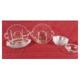 Vintage Imperial Glass 'Candlewick' Bowls,