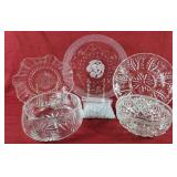 Glass Serving Platters & Bowls