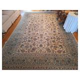 Lovely Kashan area carpet . 95' w x 150' l