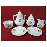 Vintage W. & E. Corn Ironstone Plates, Creamer,