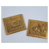 Vintage Henryk Winograd Plaster Medieval Battle