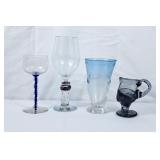 Colourful Art Glass Glasses