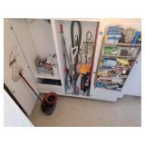 Large assortment of cleaning supplies, Kenmore