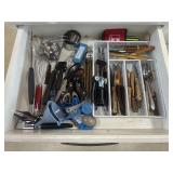 Assortment of kitchen utensils