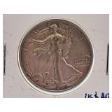 Extra Fine U.S.A. Half-Dollar Coin