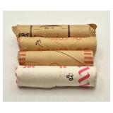4 Rolls of Uncirculated Canada Pennies 1959,