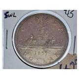 Extremely Fine 1951 Canada One Dollar Coin