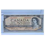 1954 Canada Fifty Dollar Bill