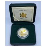 2002 Golden Tulips Sterling Silver with 22-Karat