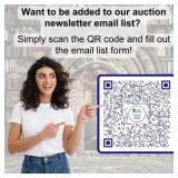 Want to be kept up-to-date with our auctions?