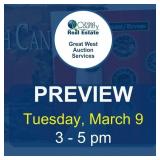 Preview Monday, March 9, 2026, at 3-5 pm