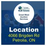 Location: 4066 Brigden Rd, Petrolia, ON