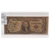 1935 Hawaii Over Print USA Silver Certificate