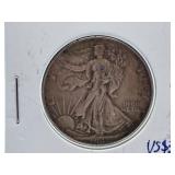 Very Fine 1946 U.S.A. Half-Dollar Coin