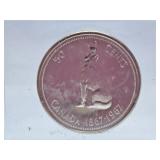 Proof Like 1967 Canada 50 Cent Piece