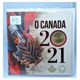 2021 'O Canada' Royal Canadian Mint Set