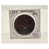 1797 British Cartwell Token Used, Early Canada