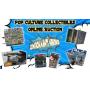 Pop Culture Collectibles Online Auction