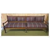 Unique Solid Wood pillow top benches. Great for