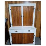 Vintage 1 piece cupboard. Great for storage.