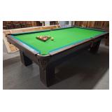 Large Heavy Pool Table.
