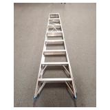 7 step A frame ladder.